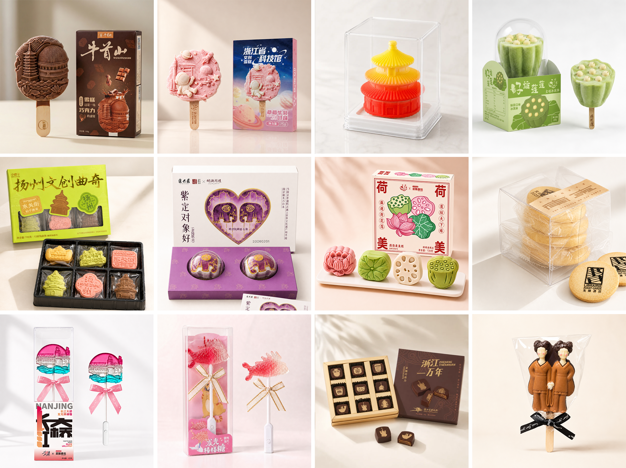 豆酷foodart文创产品全案案例矩阵